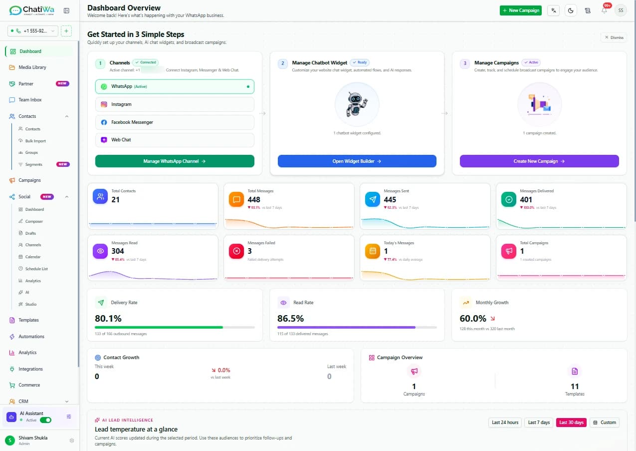 ChatiWa product screenshot